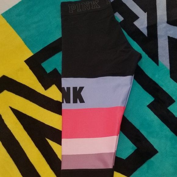 NWT VS Pink leggings - Picture 1 of 4